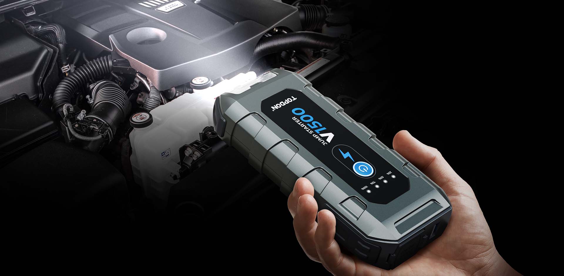 V1500 Portable 12V Jump Starter