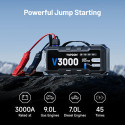 TOPDON V3000 | Jump Starter - New Products,Battery Service,Battery Service>Jump Starters