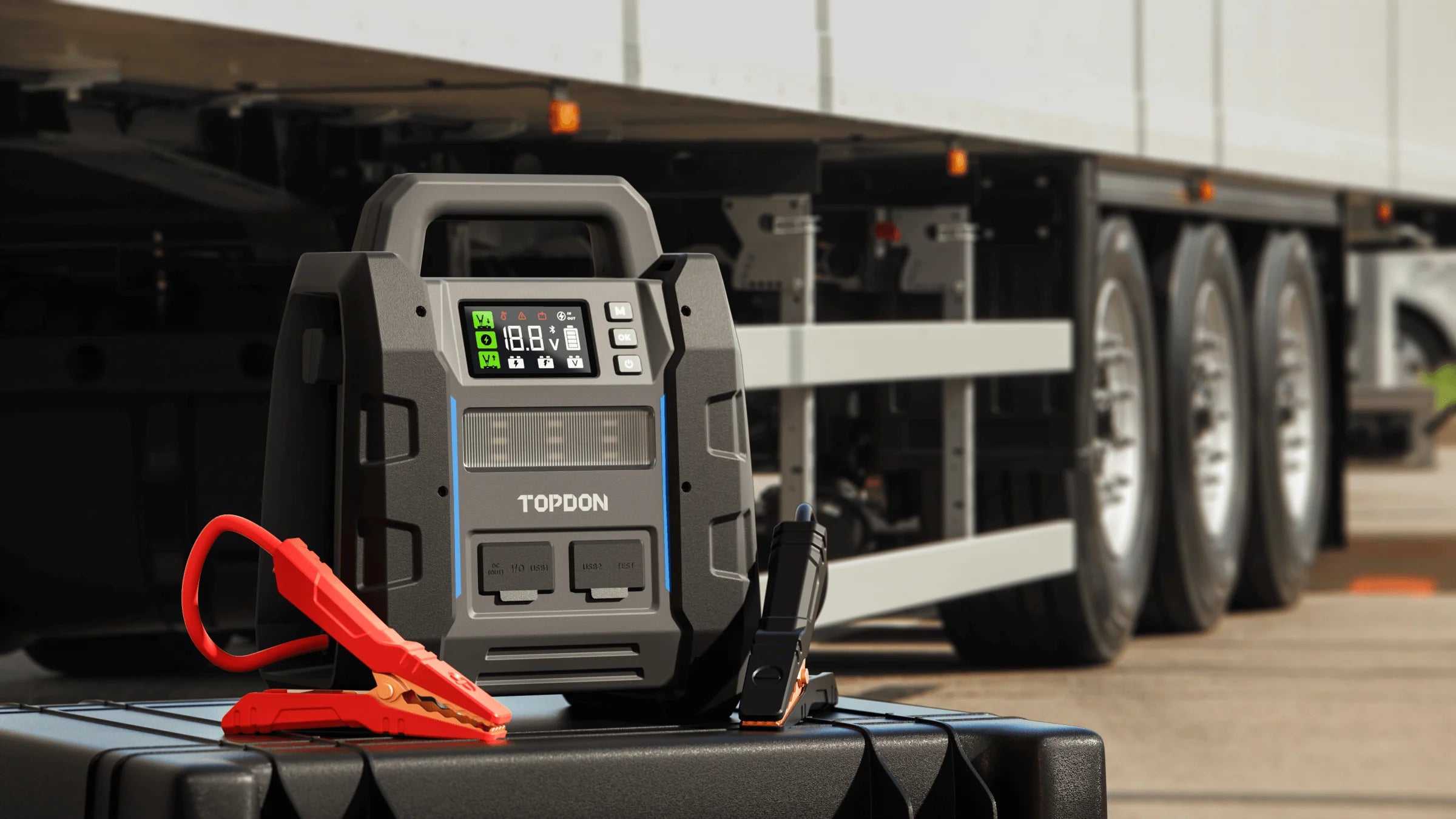 V4500 Plus 4500A Jump Starter & Tester