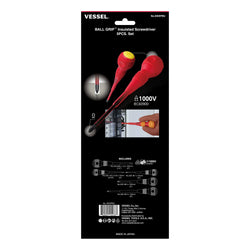 BALL GRIP Insulated Screwdriver 5PC. Set