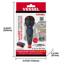 e-ASSIST Screwdriver (Higher Torque Model) with 25 PC. Bit Set