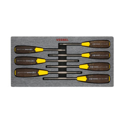WOOD-COMPO Non-Slip Torx Tamper-proof Screwdriver 7PC. Set