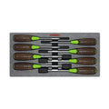 WOOD-COMPO Non-Slip Hex. Nut Driver 8PC. Set