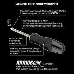 ARMOR GRIP Screwdriver 8PC. Set