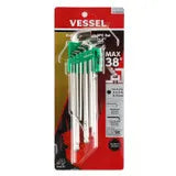 Ball Point Hex L-Key Wrench Stubby 9PC. Set