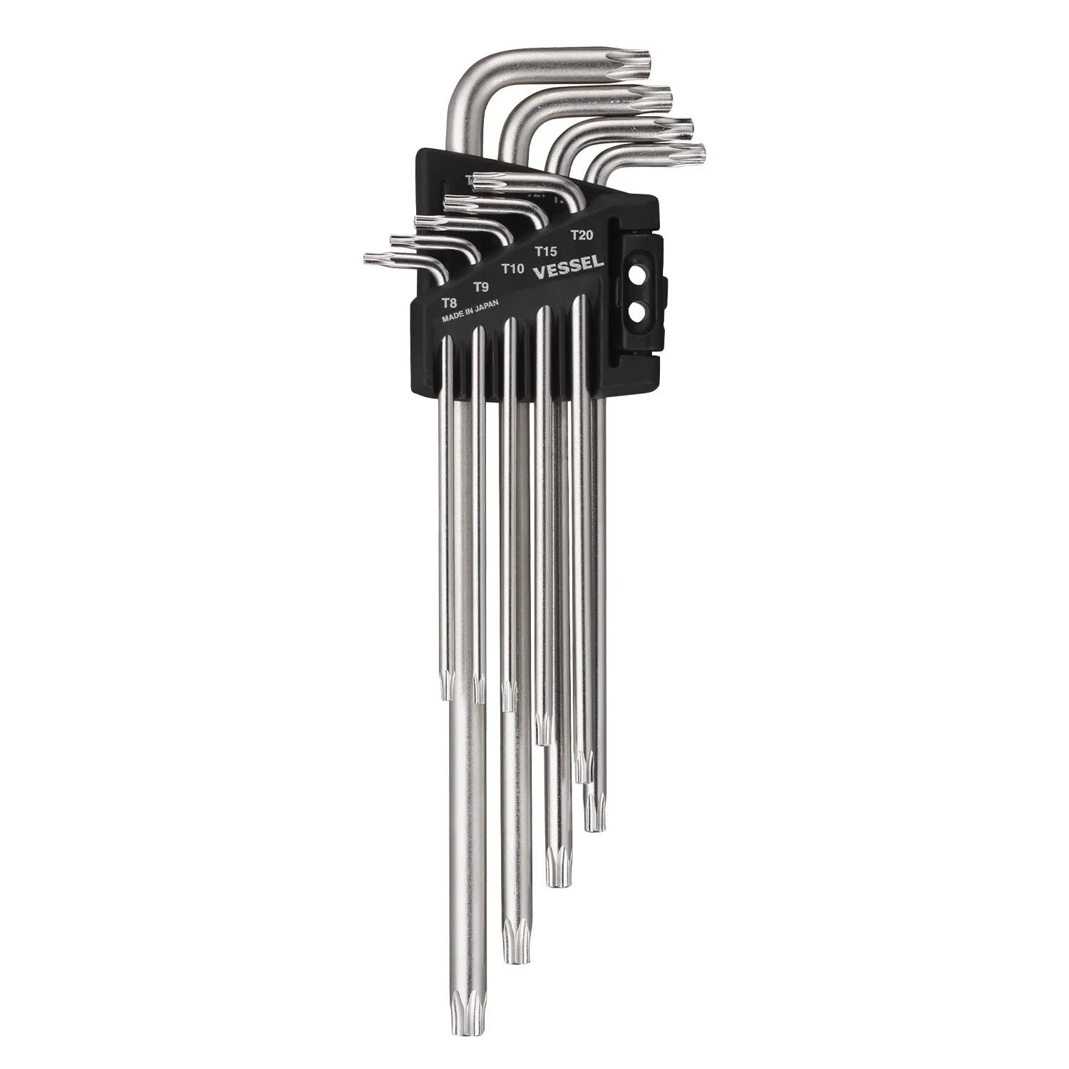 Tamper-proof Torx L-Key Wrench 9PC. Set