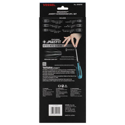 MEGADORA JAWSFIT® Screwdriver 6PC. Set