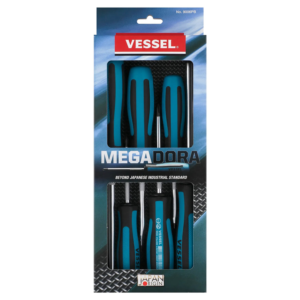 MEGADORA JAWSFIT® Screwdriver 6PC. Set