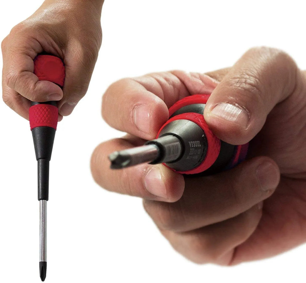 BALL GRIP Screwdriver 4PC. Set <Paper Box>