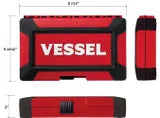 WOOD-COMPO Swivel Socket Wrench 3/8" SQ Drive 16PC. Set
