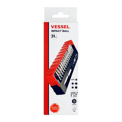IMPACT BALL™ Torsion Bit 30+1 PC. Set in SLIDE CASE