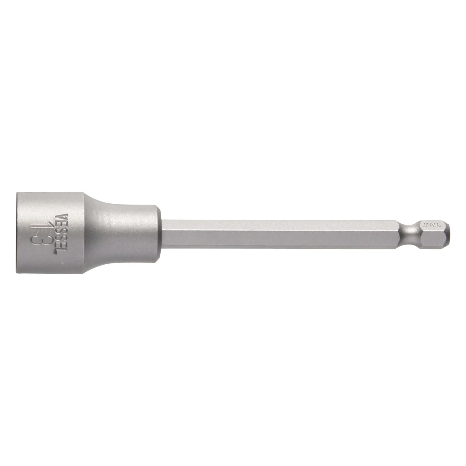POWER BIT 1/4" Hex B, A/F13x150 Nutsetter with Press-Fit Magnet