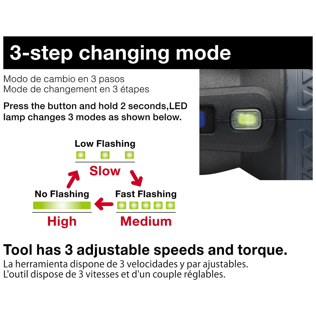e-ASSIST Screwdriver (3 Adjustable Speeds Model)