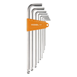 Ball Point Hex L-Key Wrench (Extra Long Type) 9PC. Set