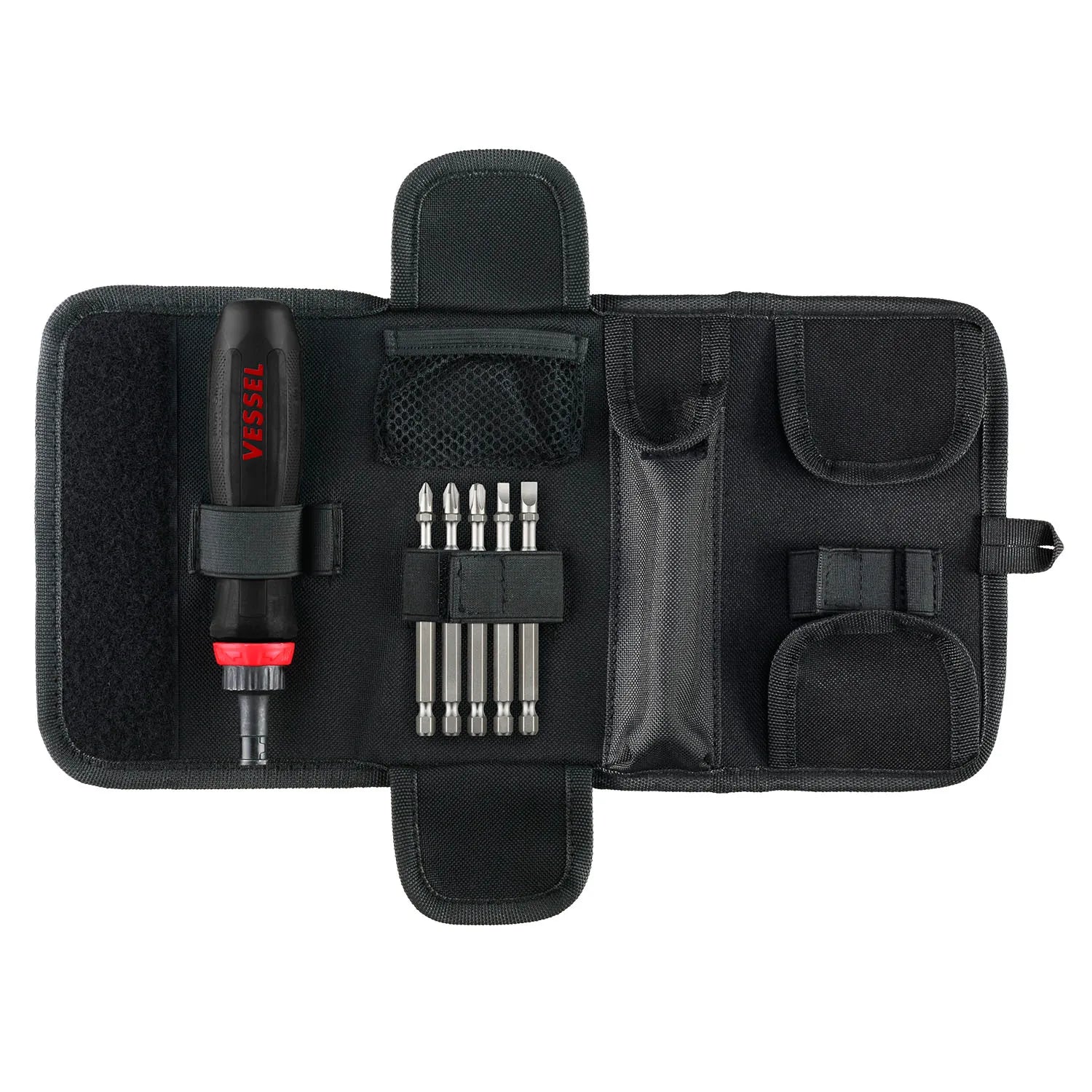 MEGADORA Interchangeable Ratchet Screwdriver 5PC. Bit Set