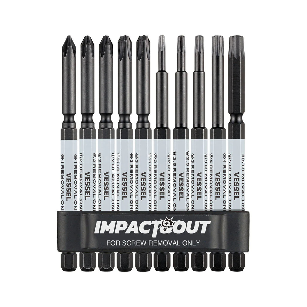Impact & Out Screw Removing Bit ASSORTMENT