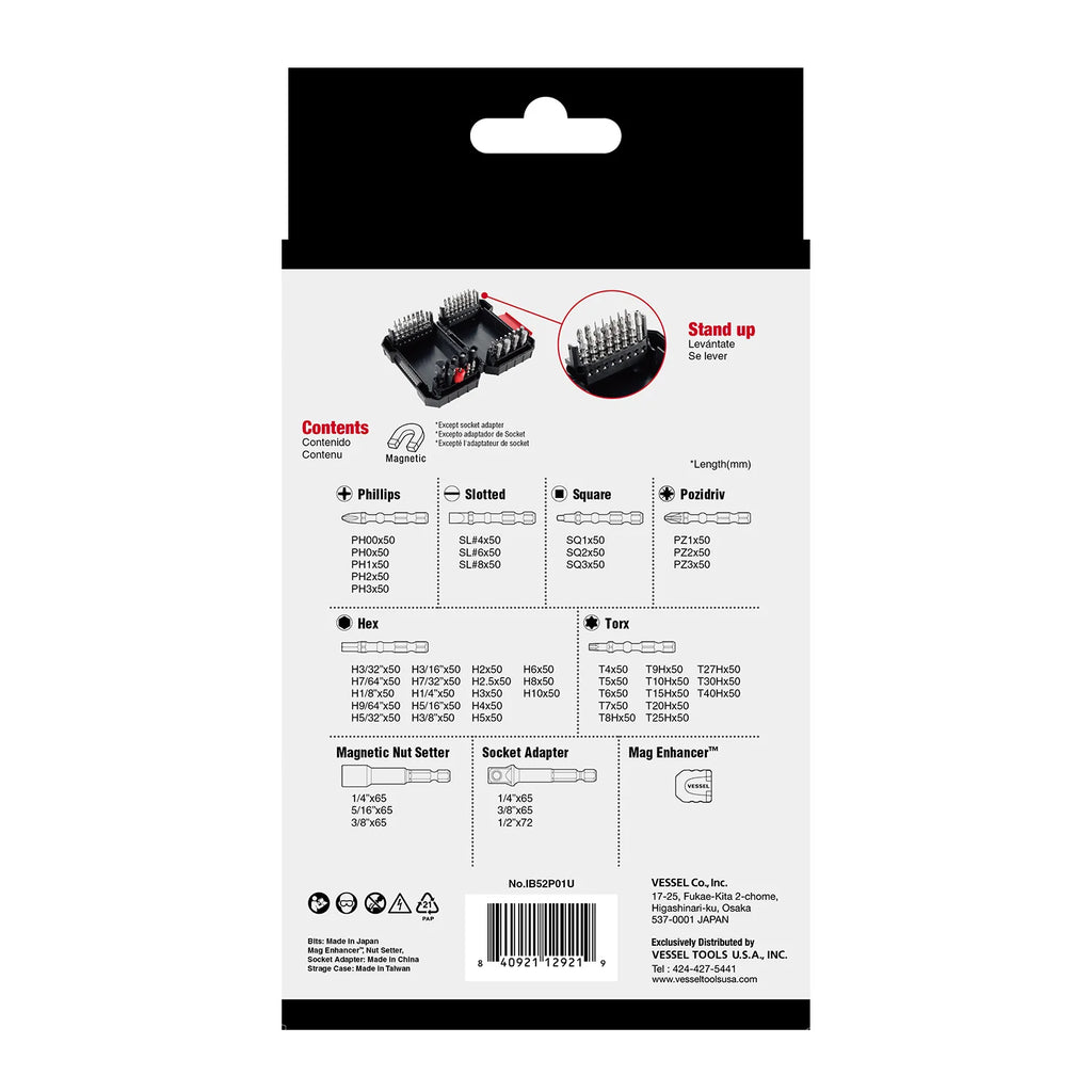 IMPACT BALL Torsion Bit 52PC SET