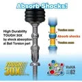 IMPACT BALL Torsion Bit +2x150mm 10PC. (Bulk)