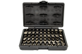 IMPACT MASTER Set, 50 Piece, Half Cut Torx, Hex, Flat, Philips, & XZN Drivers,  3/8" Sq. Dr.