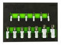 13 PC. XZN TRIPLE SQUARE DRIVER SET - S2 STEEL