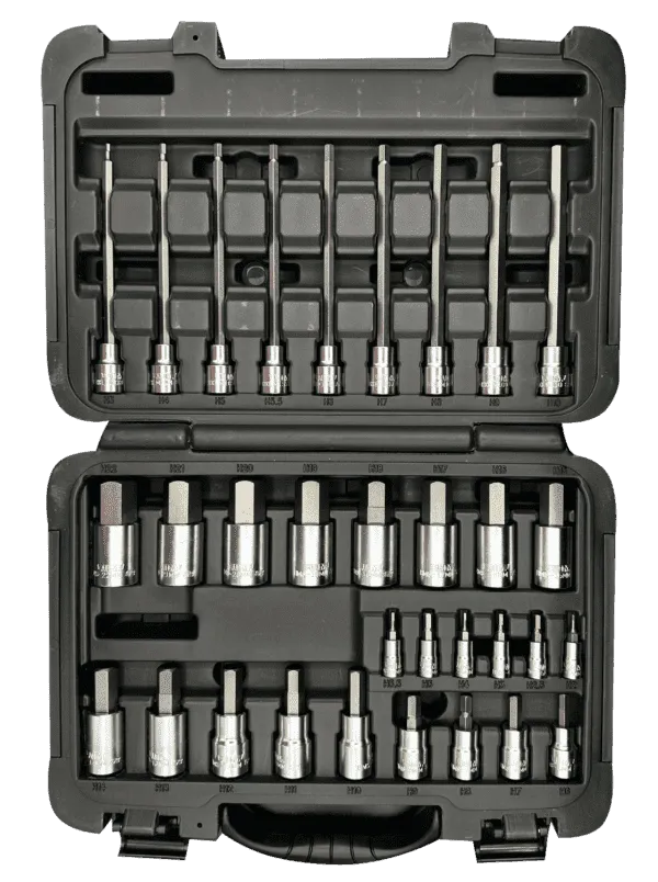 32 PC. ELITE HEX METRIC MASTER DRIVER SET - S2 STEEL