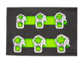 6 PC. 3/8'' DR. RATCHETING FLARE NUT WRENCH SET