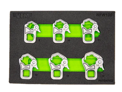 6 PC. 3/8'' DR. RATCHETING FLARE NUT WRENCH SET