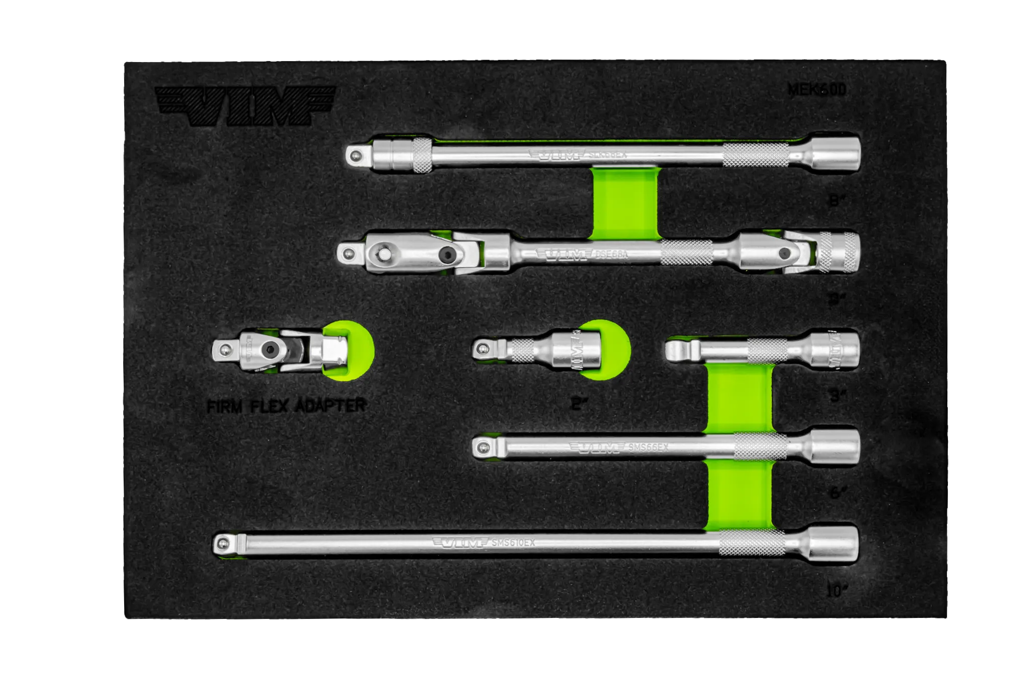 7 PC. 3/8'' DR. MASTER EXTENSION KIT