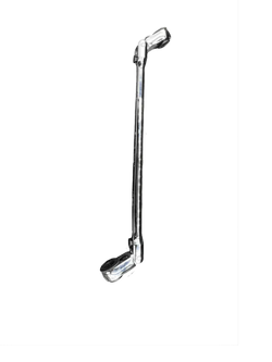 dual flex head 1/4" & 3/8" ratchet with removable drives