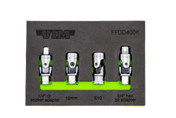 4 PC. FIRM FLEX DUAL DRIVE 1/4'' X 11M UJ KIT