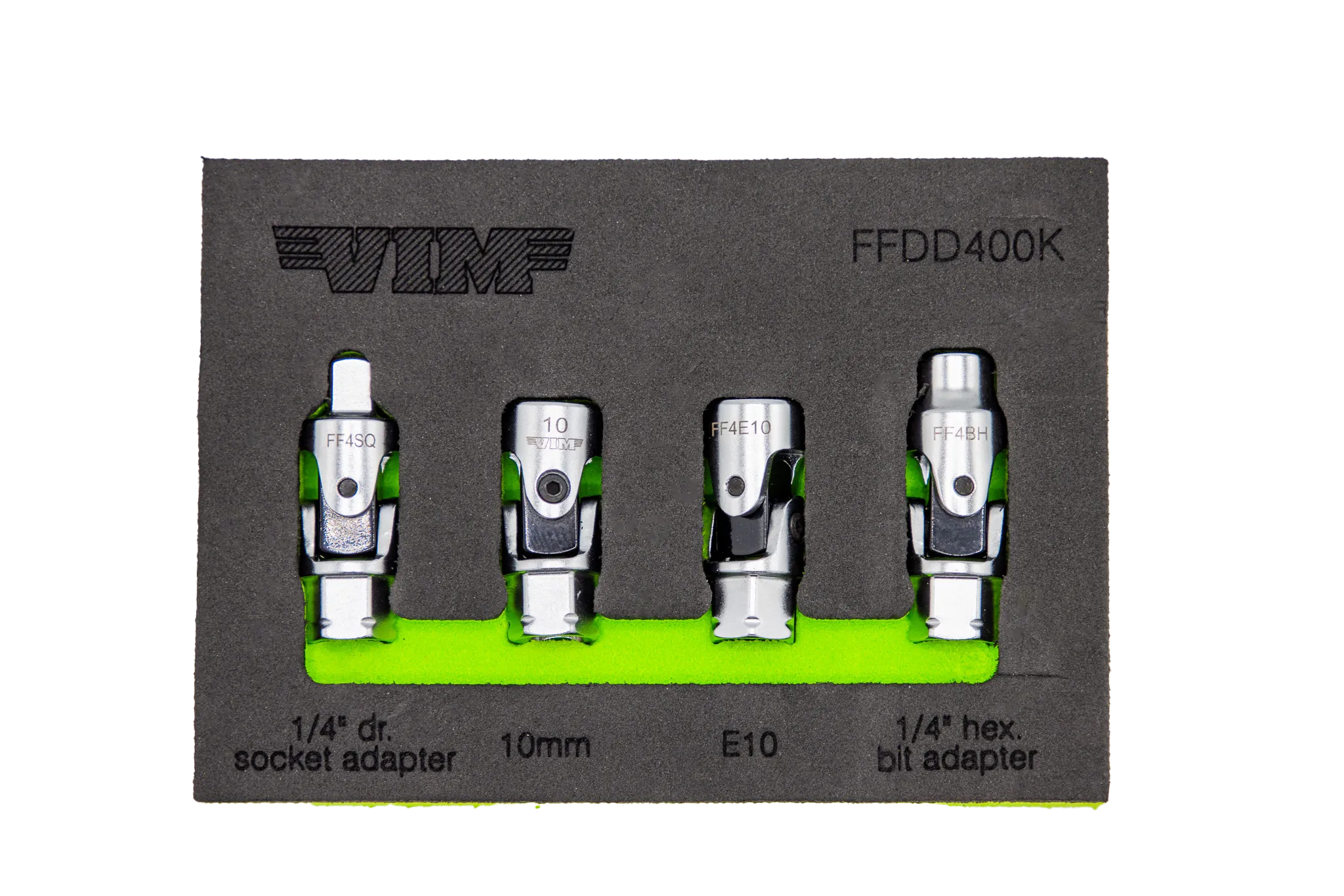 4 PC. FIRM FLEX DUAL DRIVE 1/4'' X 11M UJ KIT