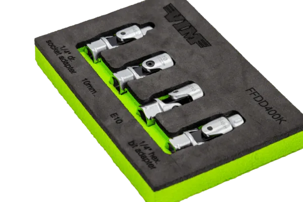 4 PC. FIRM FLEX DUAL DRIVE 1/4'' X 11M UJ KIT