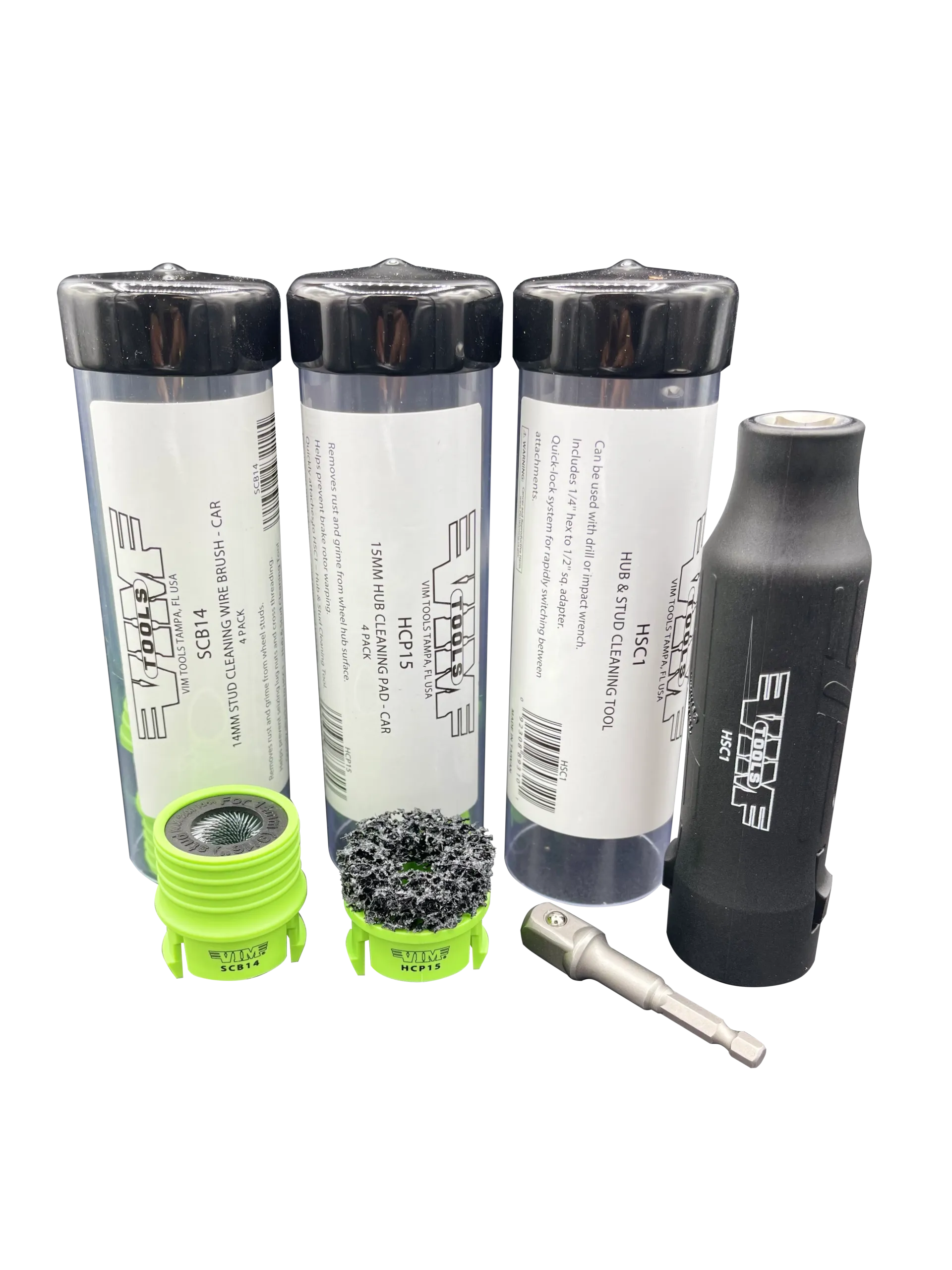 HUB AND STUD CLEANING KIT - CAR