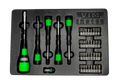 39 PC. INTERCHANGEABLE RATCHETING SCREWDRIVER MASTER SET
