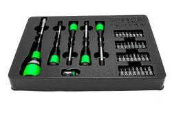 39 PC. INTERCHANGEABLE RATCHETING SCREWDRIVER MASTER SET
