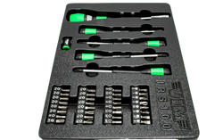 39 PC. INTERCHANGEABLE RATCHETING SCREWDRIVER MASTER SET