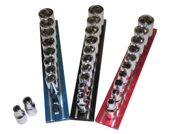 MAGRAIL Jobber Pack, 10 pc includes (6) 8" Magrails, (3) 1/4" and (3) 3/8", (2) packs of studs, rail  lifters and a bit base