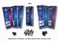 MAGRAIL Jobber Pack, 10 pc includes (6) 8" Magrails, (3) 1/4" and (3) 3/8", (2) packs of studs, rail  lifters and a bit base