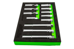 12 PC. 3/8'' DR. MAGNETIC SPARK PLUG MASTER SET