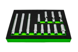 12 PC. 3/8'' DR. MAGNETIC SPARK PLUG MASTER SET