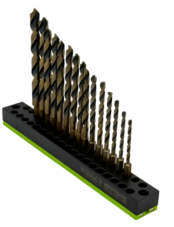 15 PC. POWER DRIVE M35 DRILL BIT SET W/ MAGNETIC BASE