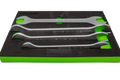 4 PC. LARGE FLAT WRENCH EXTENSION SET - SAE
