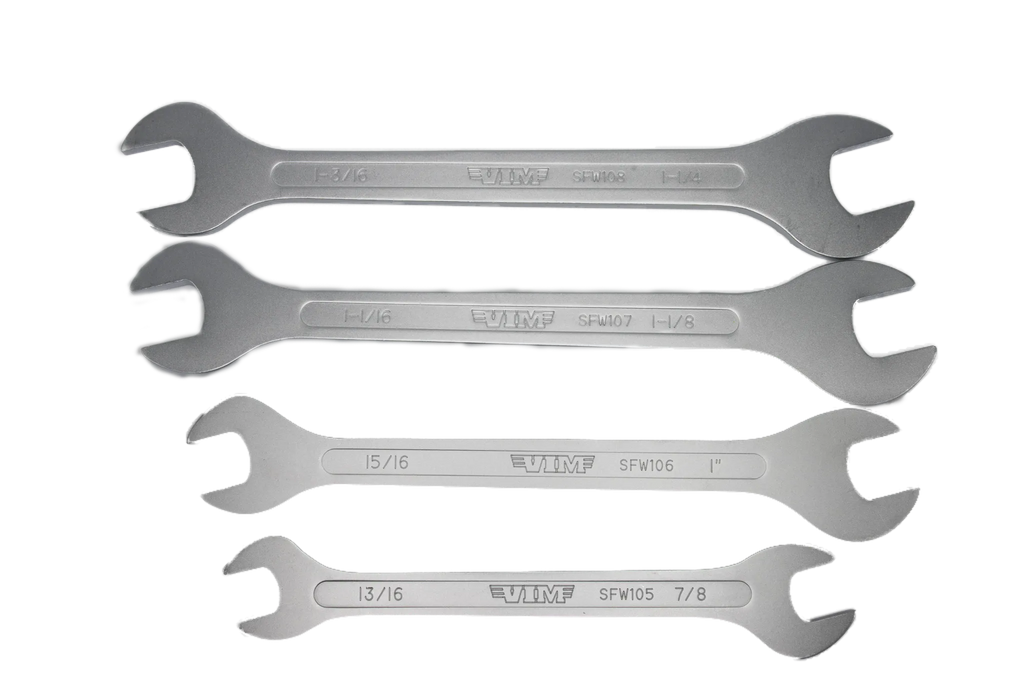 4 PC. LARGE FLAT WRENCH EXTENSION SET - SAE