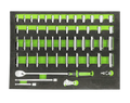51 PC. 1/4'' DR. SOCKET MASTER SET