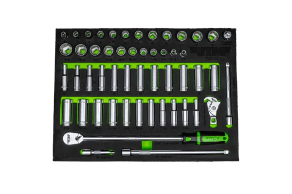 52 PC. 3/8'' DR. SOCKET MASTER SET