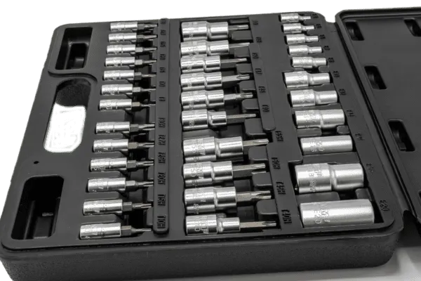 Torx Master 34 Pc set, press fit, blue case