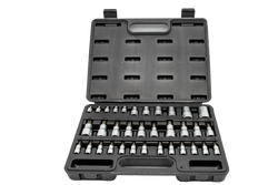 Torx Master 34 Pc set, press fit, blue case