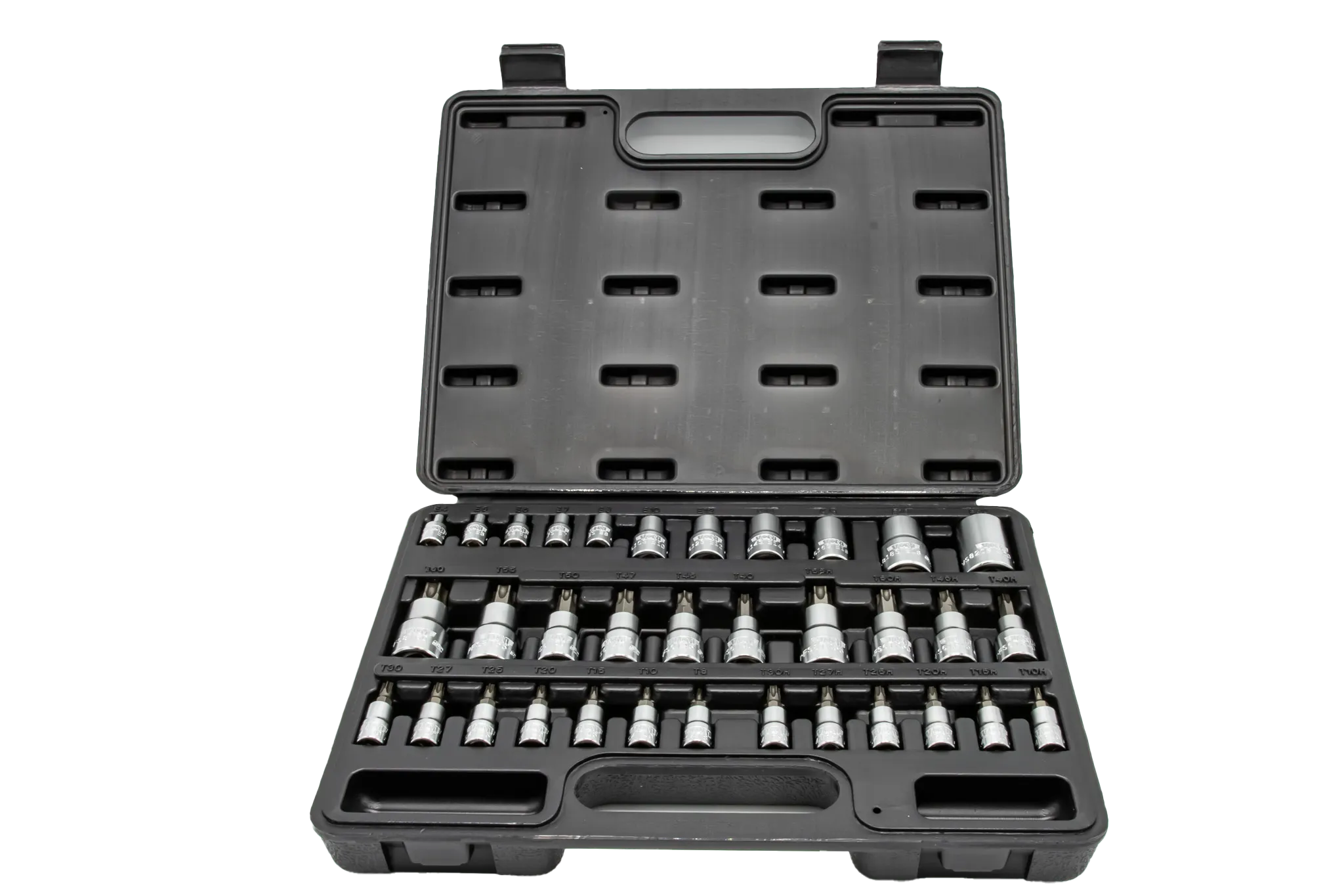 Torx Master 34 Pc set, press fit, blue case