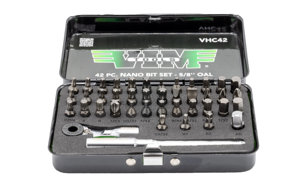 42 PC. NANO BIT SET - 5/8'' OAL