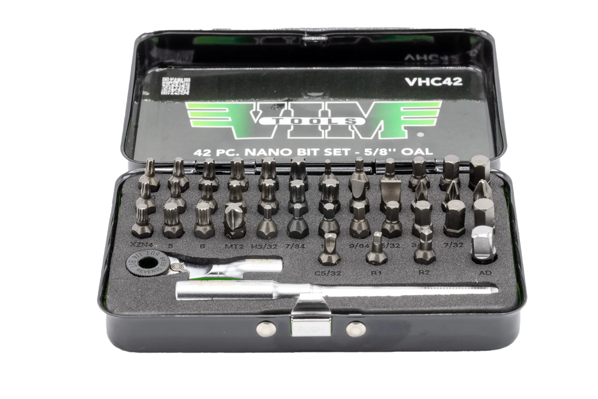 42 PC. NANO BIT SET - 5/8'' OAL